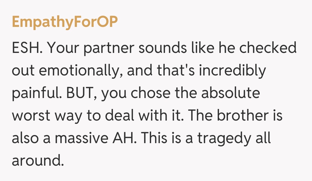 Comentariu de la EmpathyForOP