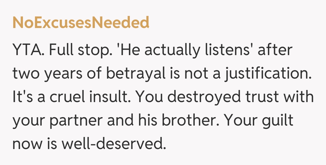 Comentariu de la NoExcusesNeeded