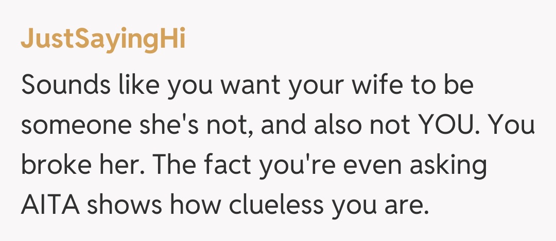 Comentariu de la JustSayingHi