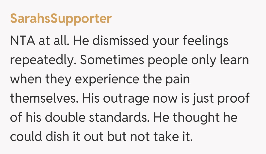 Comentariu de la SarahsSupporter