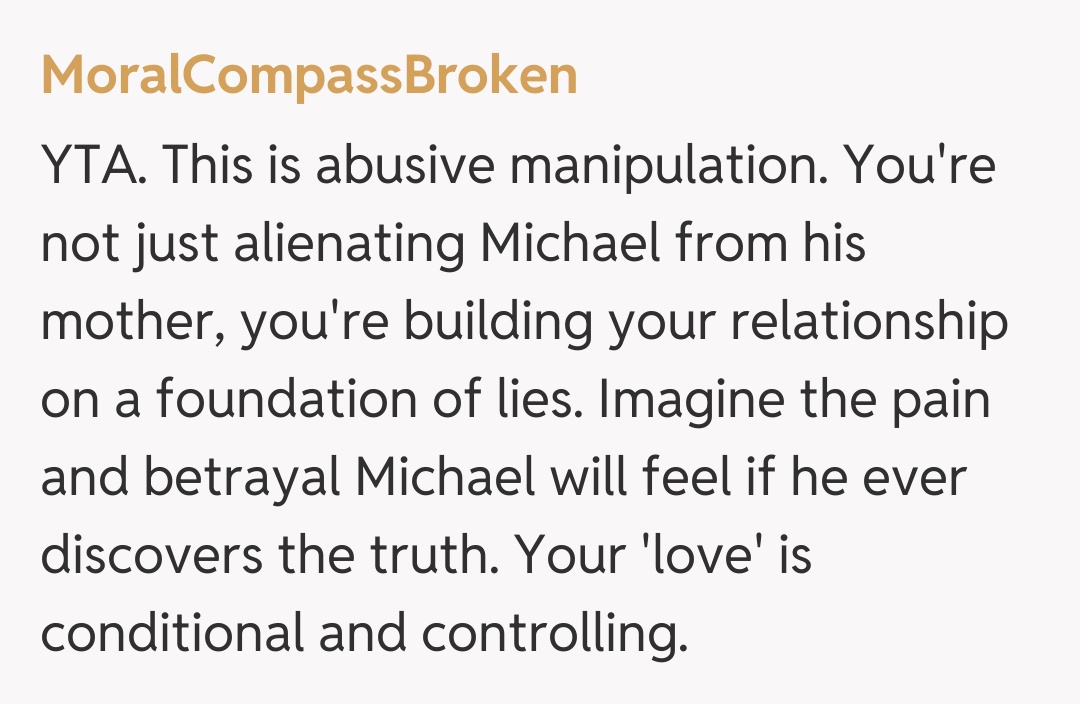 Comentariu de la MoralCompassBroken