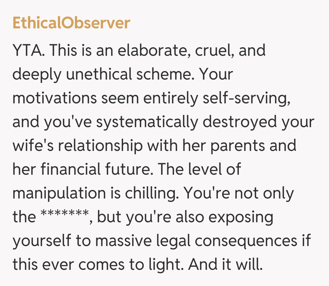 Comentariu de la EthicalObserver