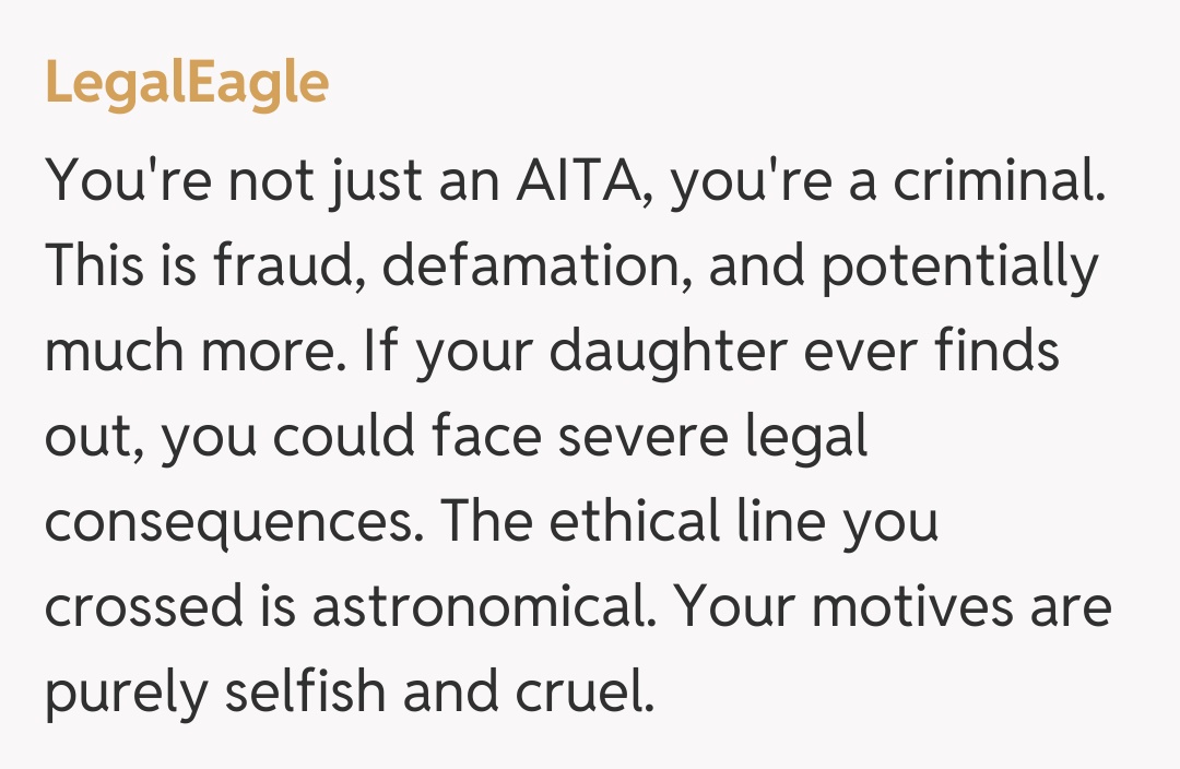 Comentariu de la LegalEagle