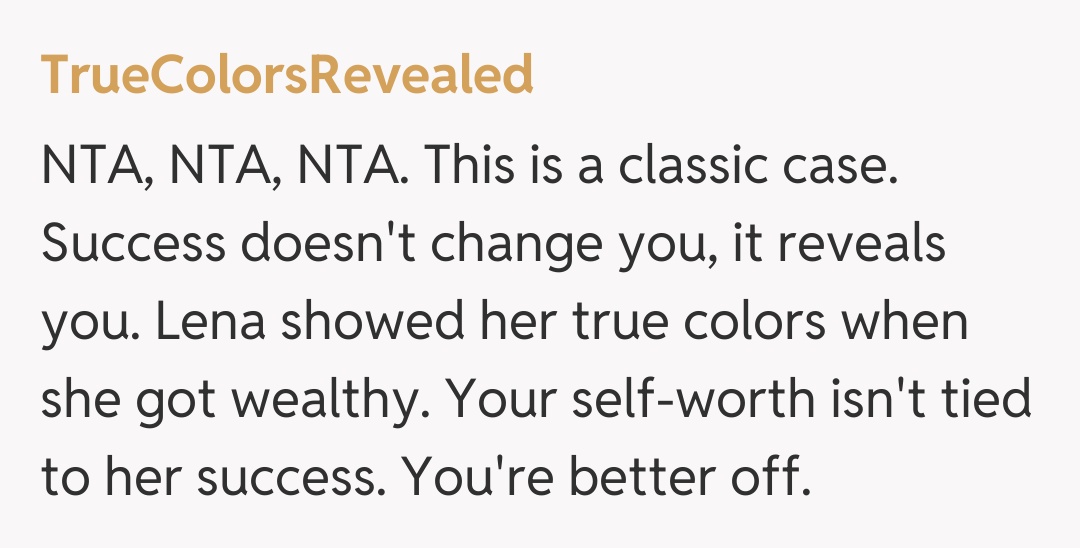 Comentariu de la TrueColorsRevealed