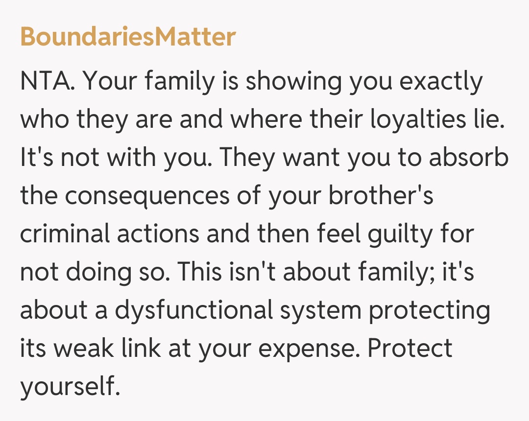 Comentariu de la BoundariesMatter