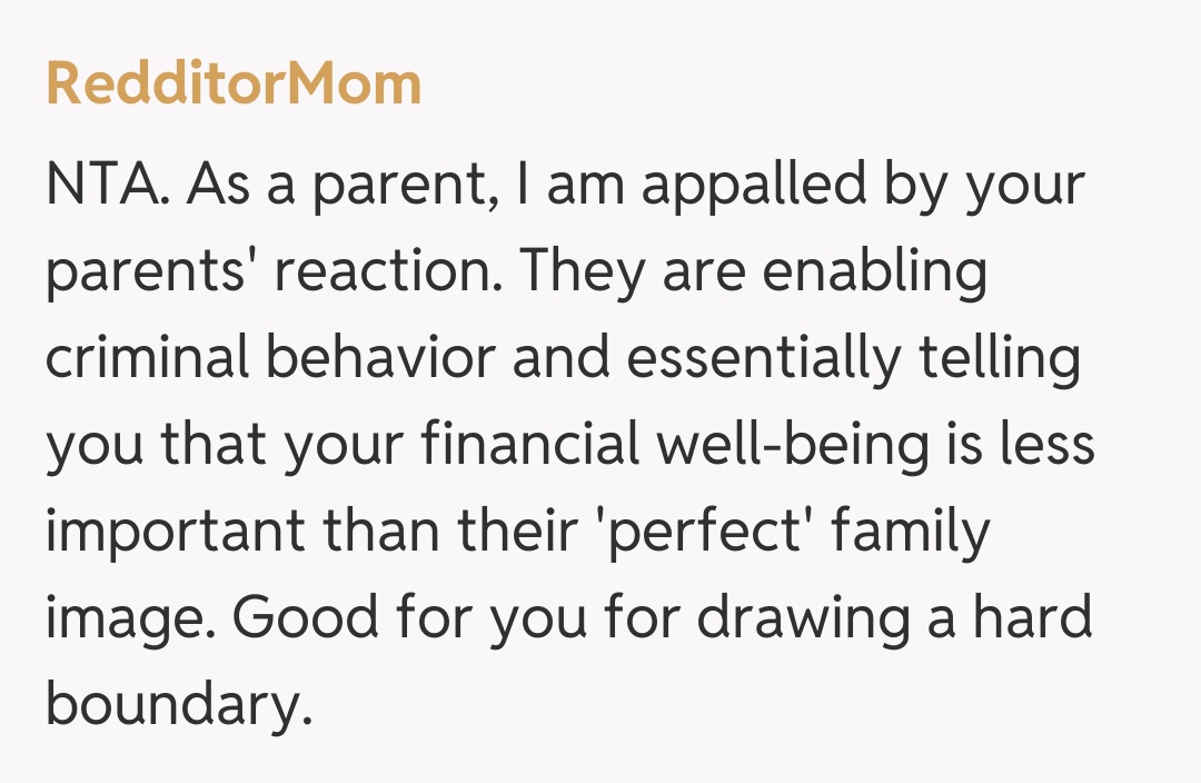 Comentariu de la RedditorMom