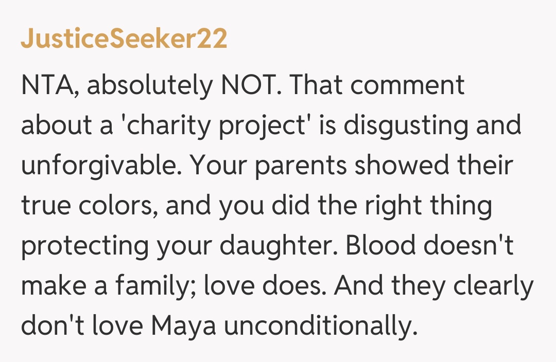 Comentariu de la JusticeSeeker22