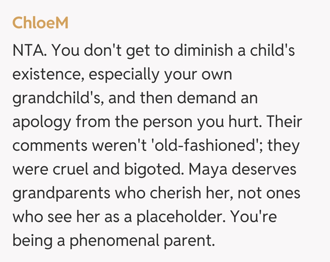 Comentariu de la ChloeM