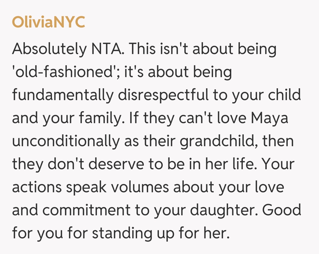 Comentariu de la OliviaNYC