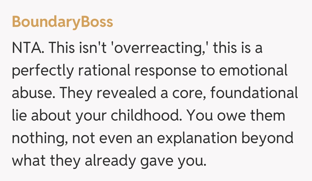 Comentariu de la BoundaryBoss