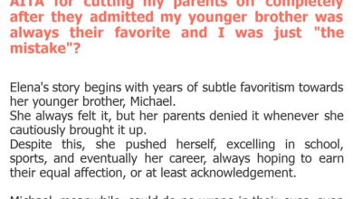 Photo of AITA for cutting my parents off completely after they admitted my younger brother was always their favorite and I was just “the mistake”?