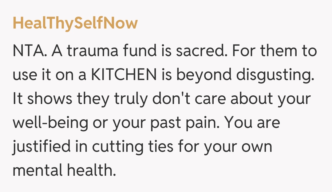 Comentariu de la HealThySelfNow