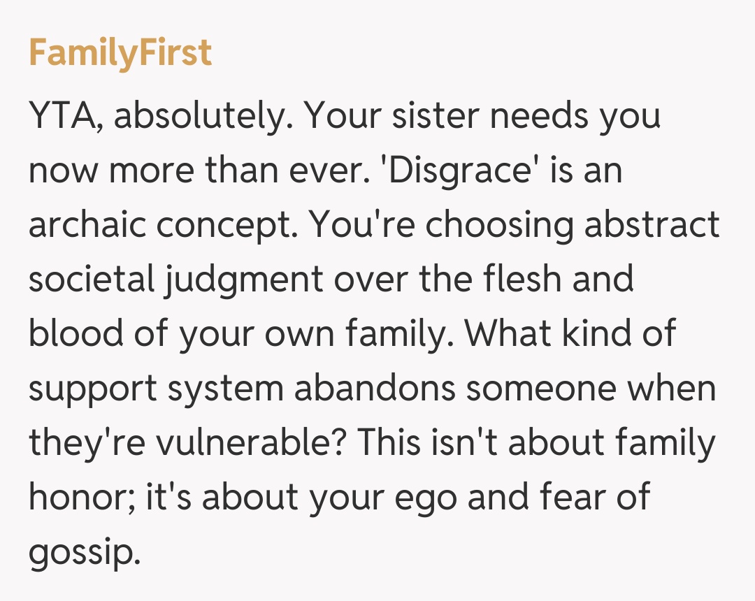 Comentariu de la FamilyFirst