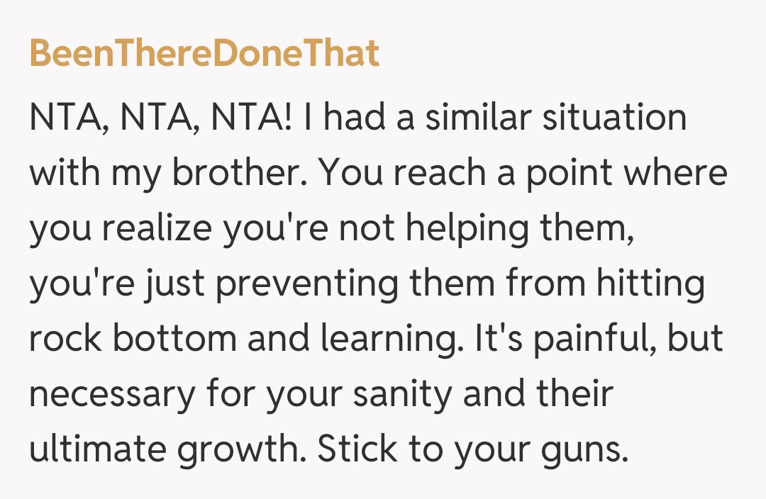 Comentariu de la BeenThereDoneThat