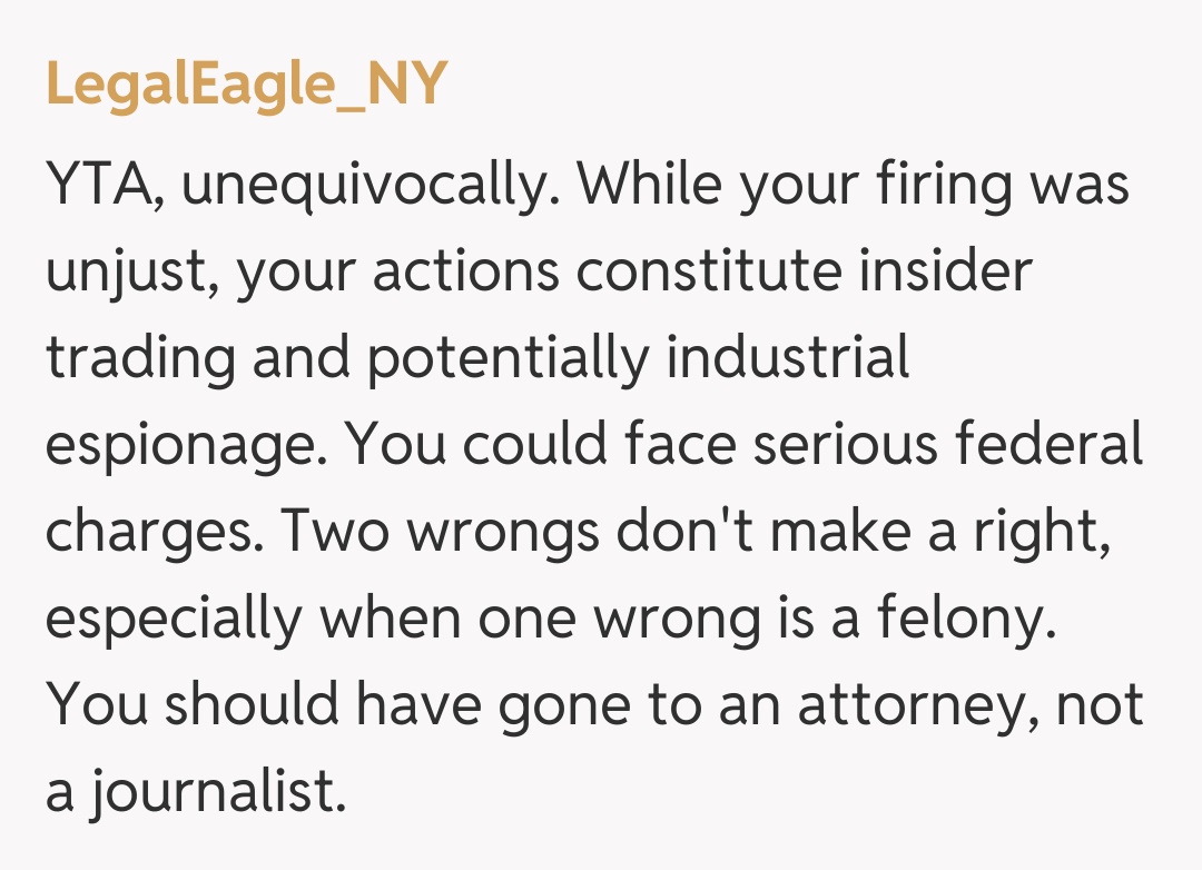 Comentariu de la LegalEagle_NY
