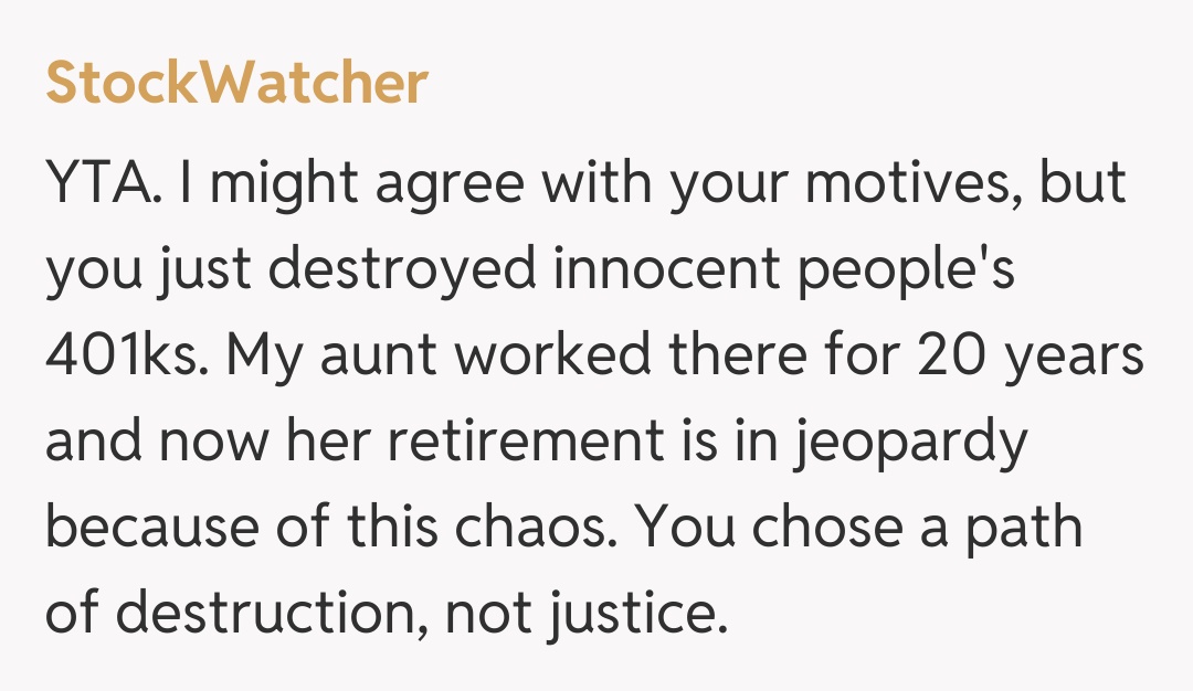 Comentariu de la StockWatcher