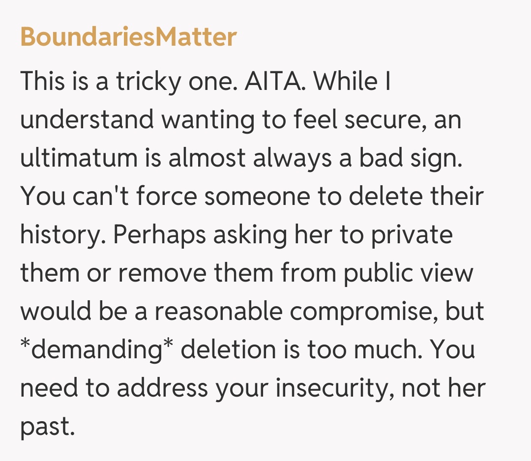 Comentariu de la BoundariesMatter