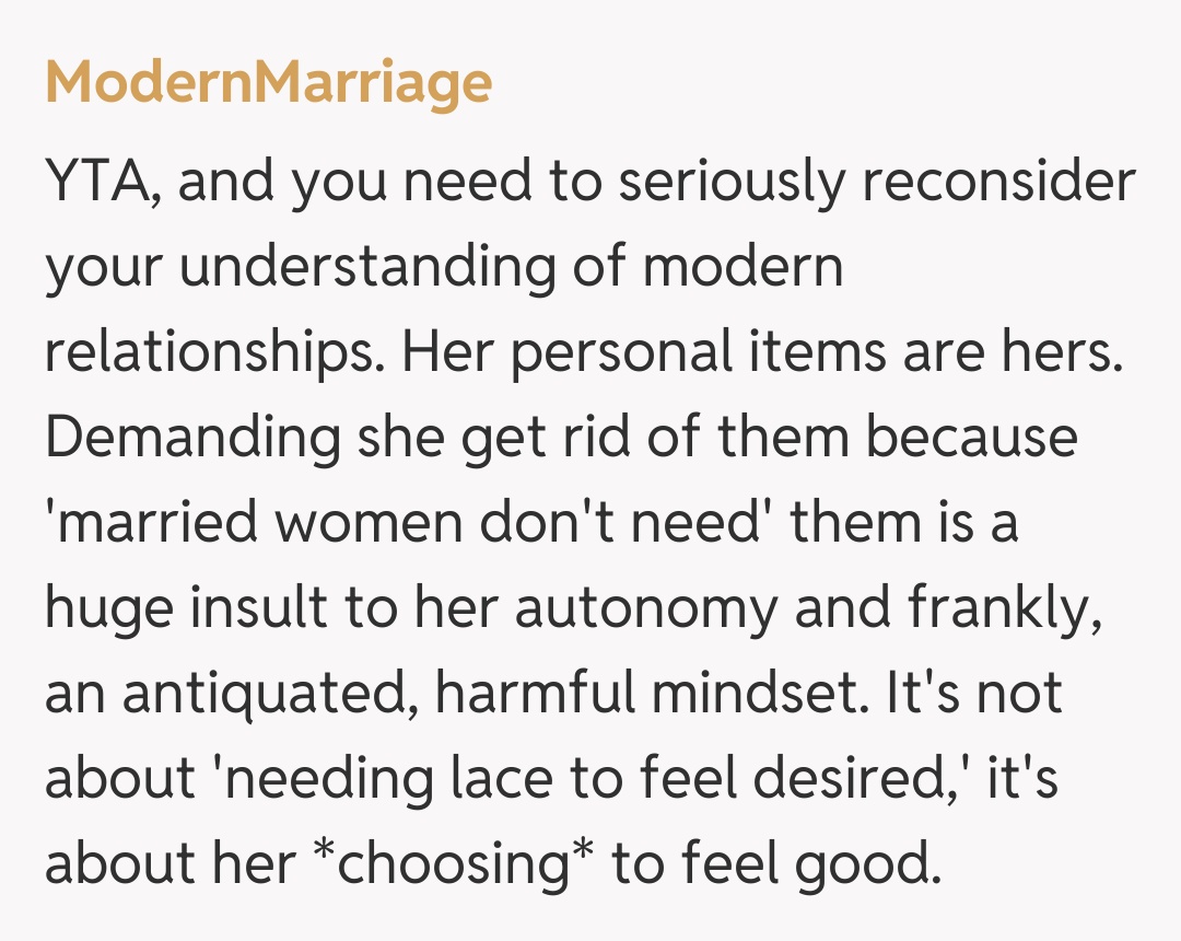 Comentariu de la ModernMarriage