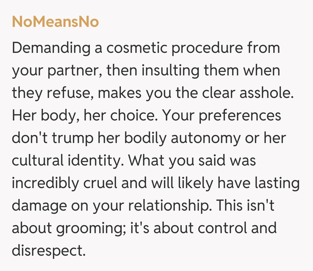 Comentariu de la NoMeansNo