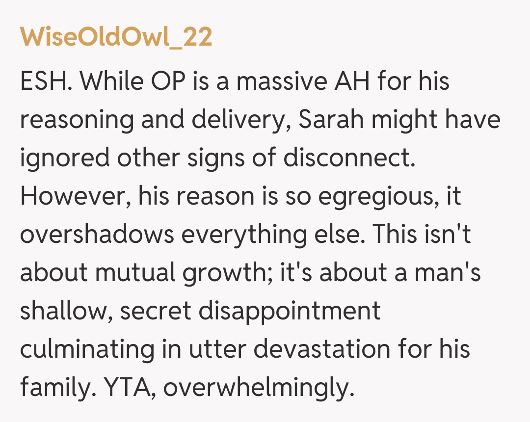 Comentariu de la WiseOldOwl_22