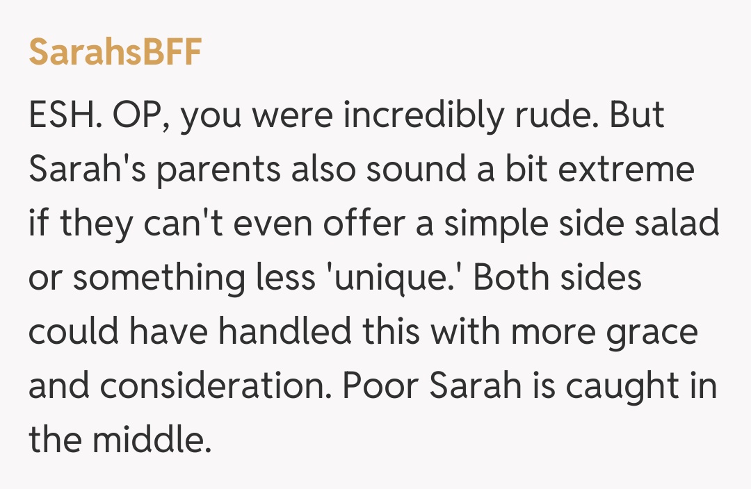 Comentariu de la SarahsBFF