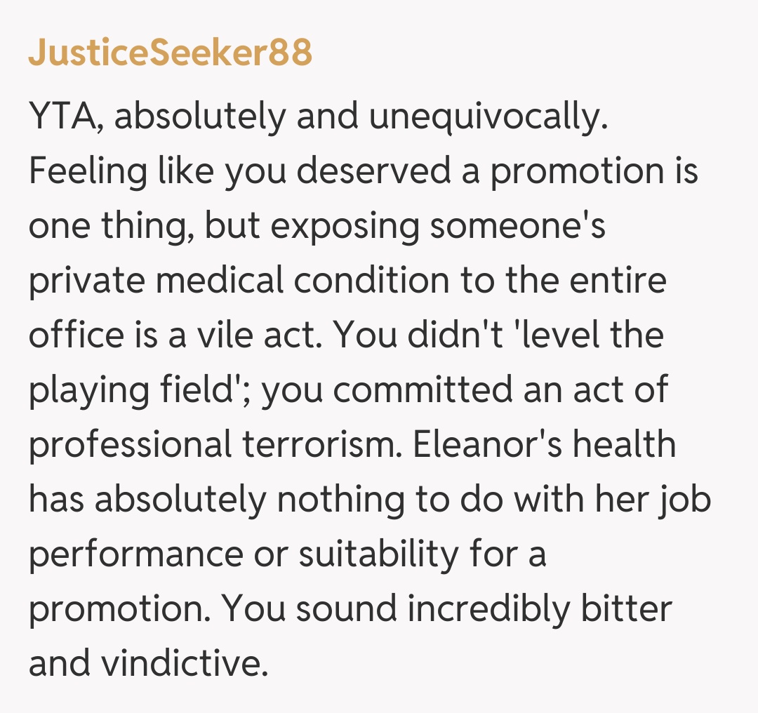 Comentariu de la JusticeSeeker88