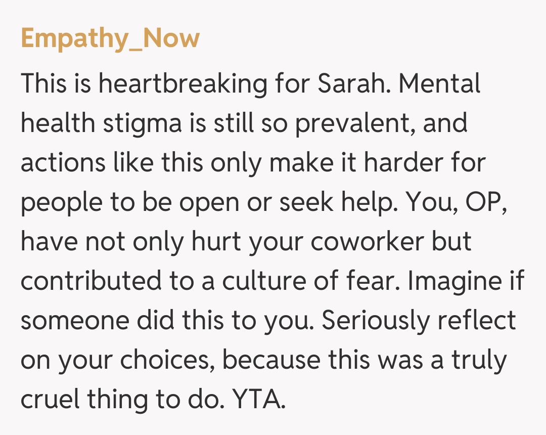 Comentariu de la Empathy_Now