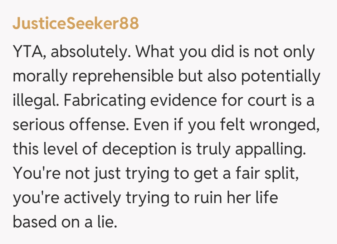 Comentariu de la JusticeSeeker88