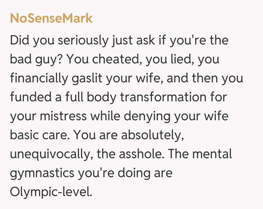 Comentariu de la NoSenseMark