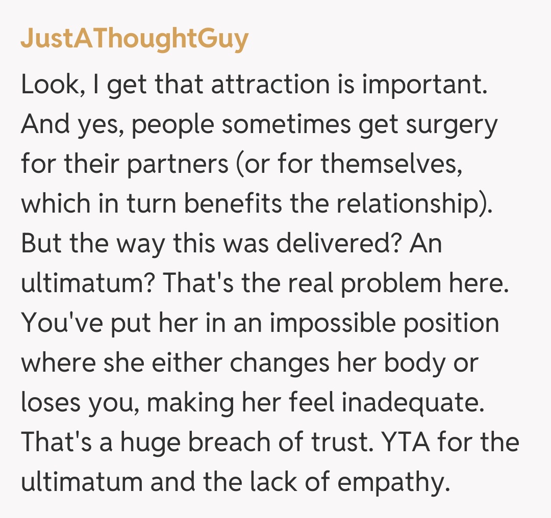 Comentariu de la JustAThoughtGuy