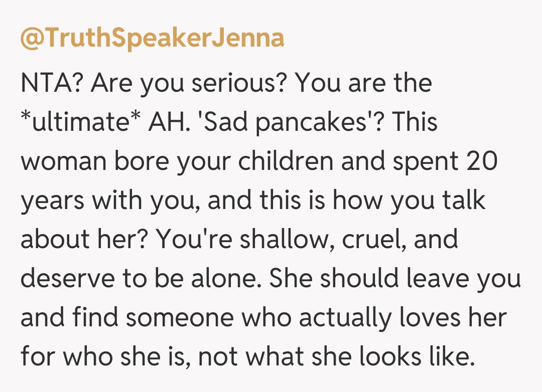 Comentariu de la @TruthSpeakerJenna