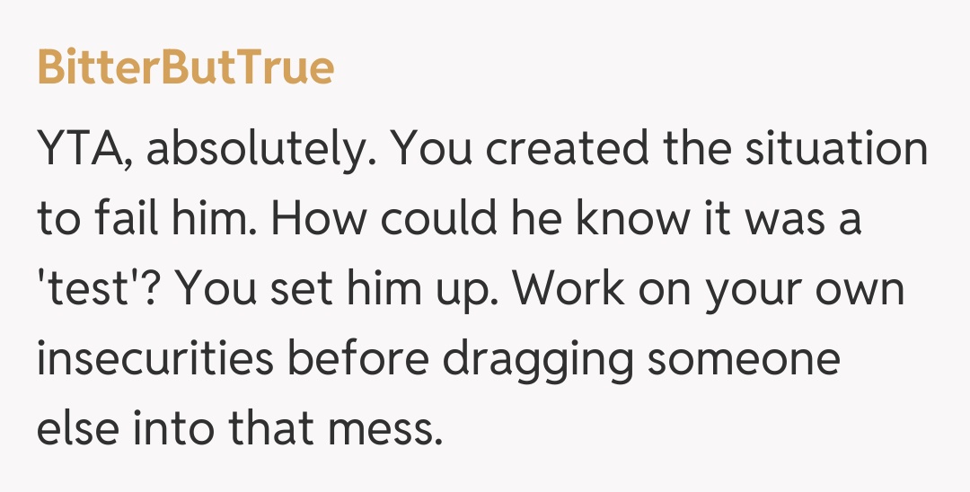 Comentariu de la BitterButTrue
