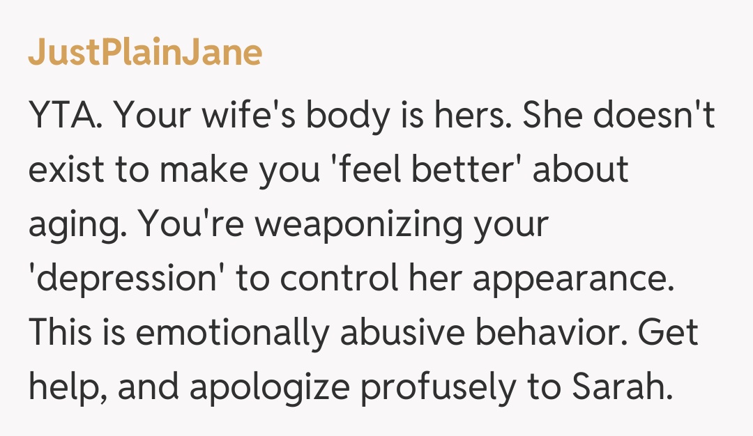 Comentariu de la JustPlainJane