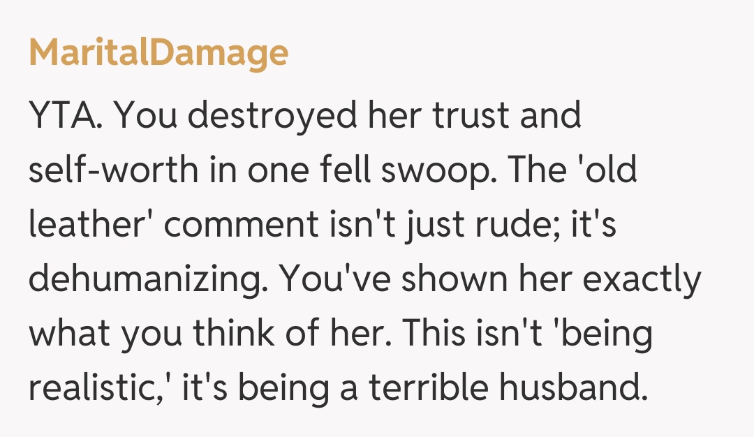 Comentariu de la MaritalDamage