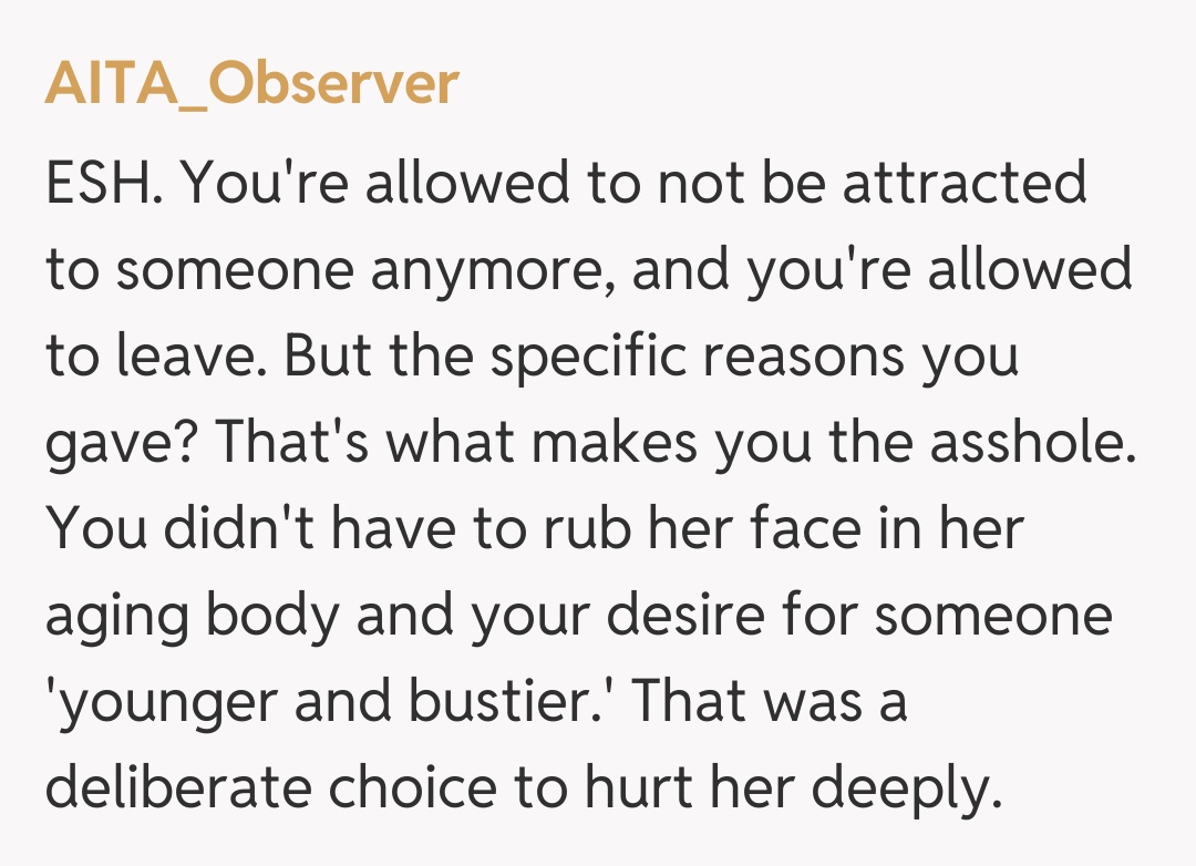 Comentariu de la AITA_Observer