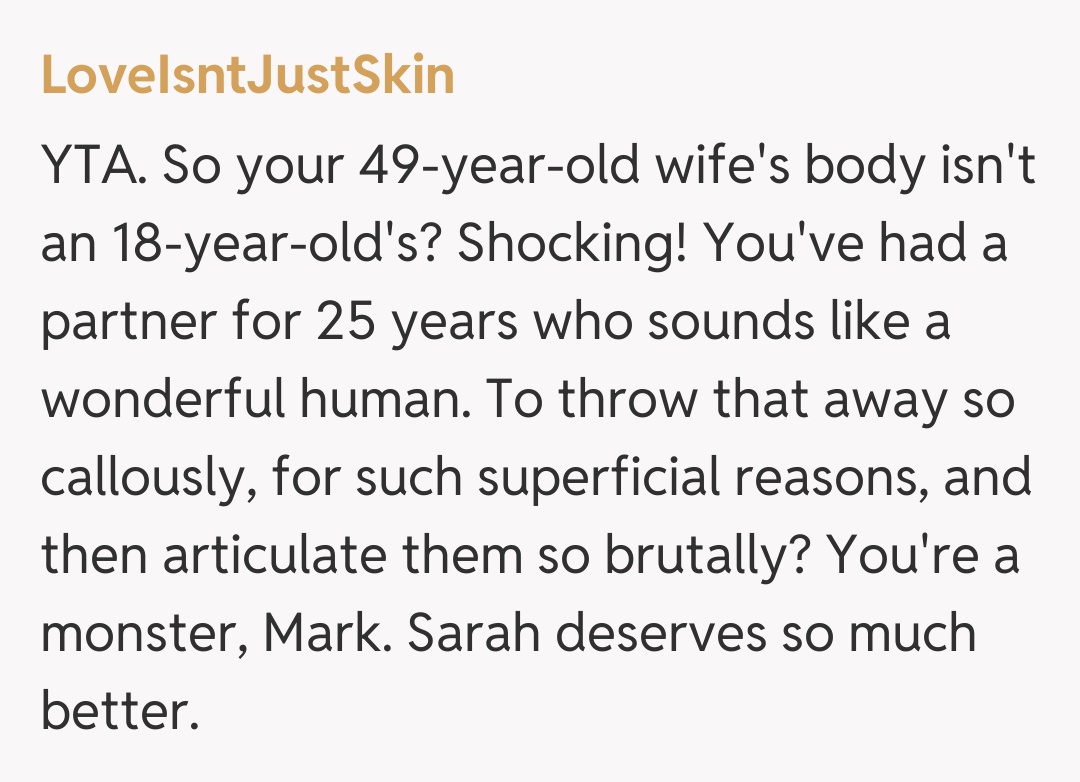 Comentariu de la LoveIsntJustSkin