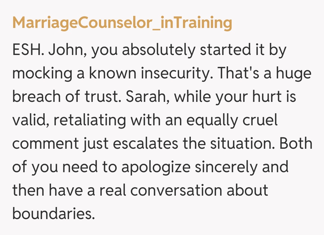 Comentariu de la MarriageCounselor_inTraining