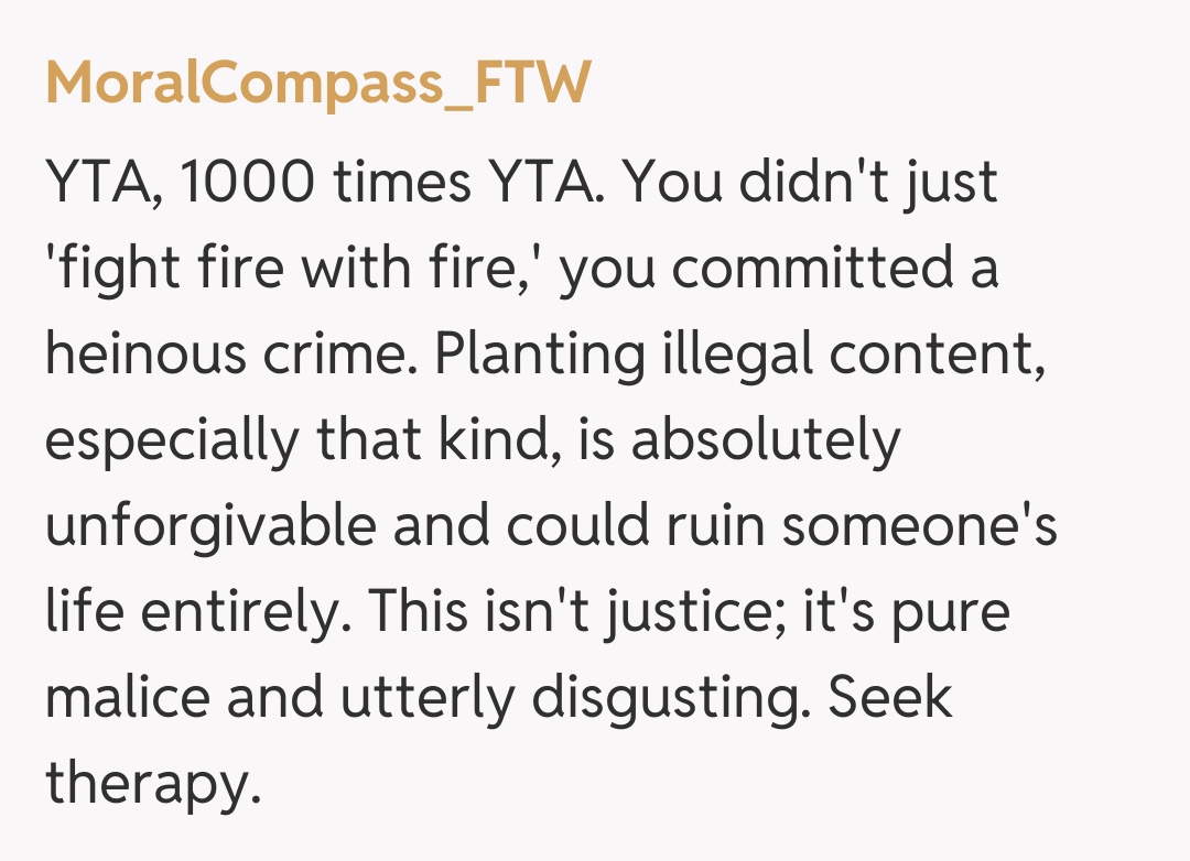 Comentariu de la MoralCompass_FTW