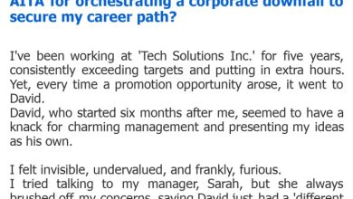 Photo of AITA for orchestrating a corporate downfall to secure my career path?