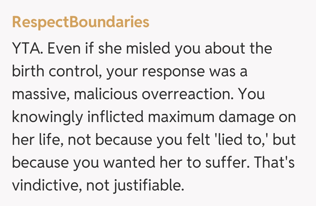 Comentariu de la RespectBoundaries