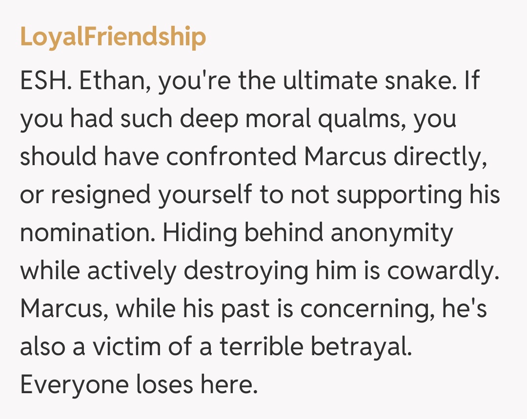 Comentariu de la LoyalFriendship