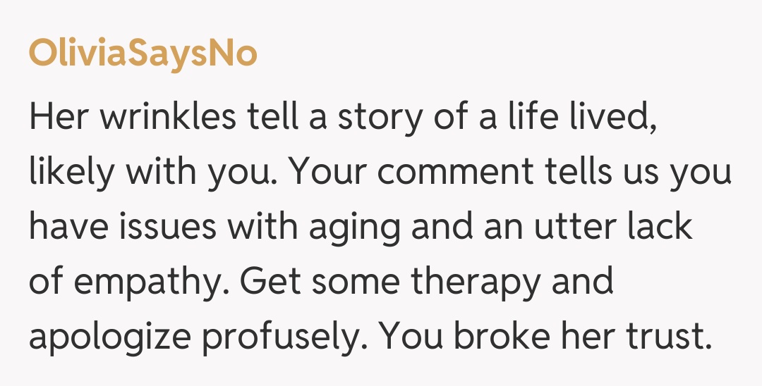 Comentariu de la OliviaSaysNo