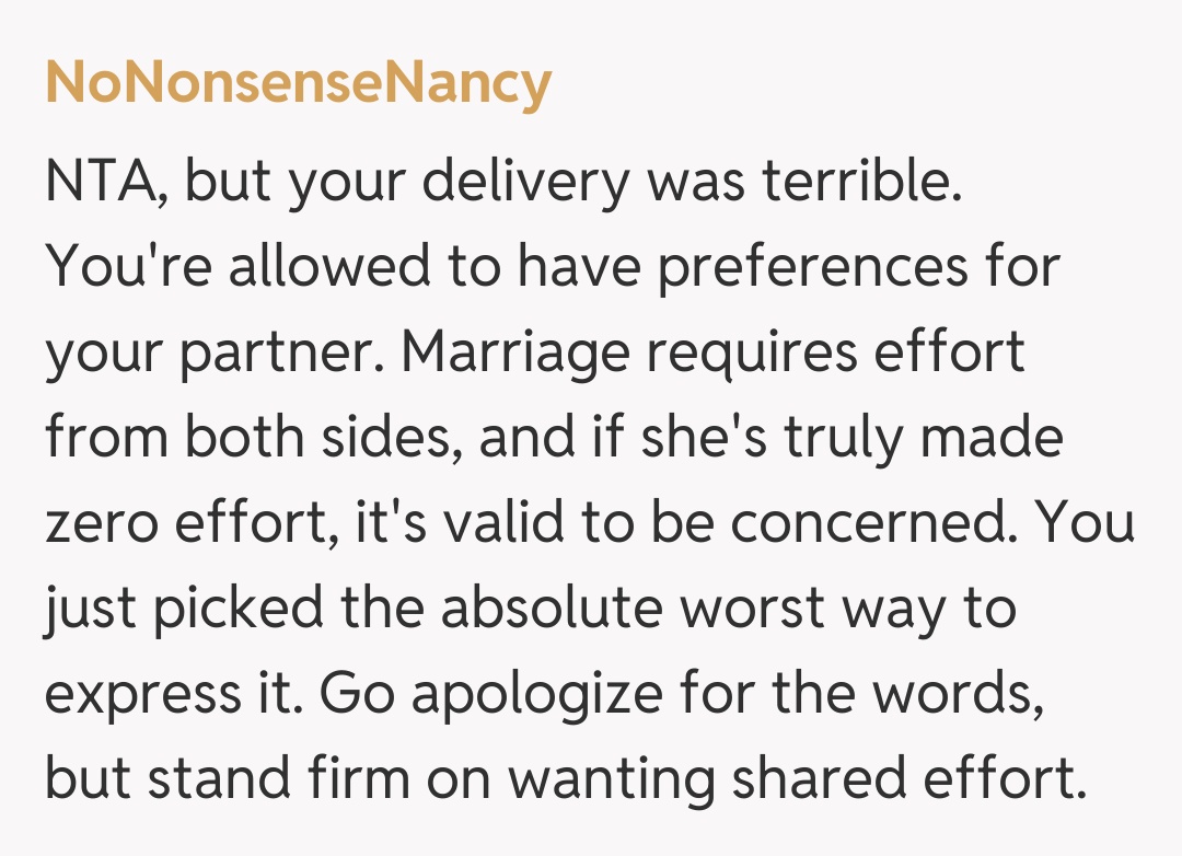 Comentariu de la NoNonsenseNancy