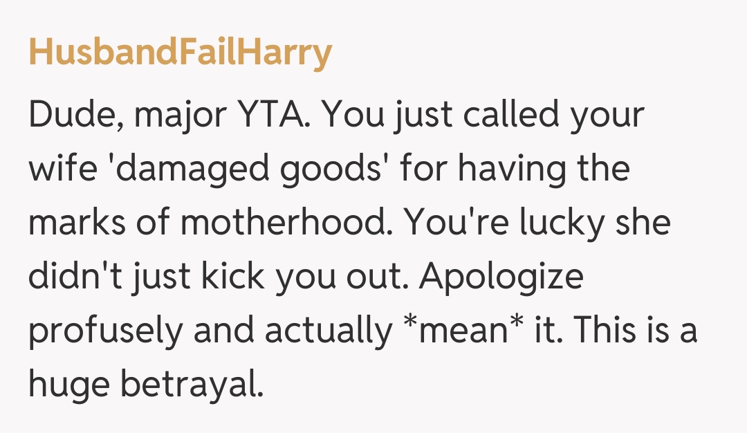 Comentariu de la HusbandFailHarry