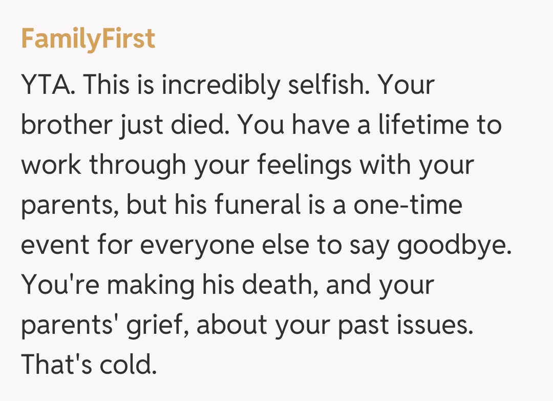 Comentariu de la FamilyFirst