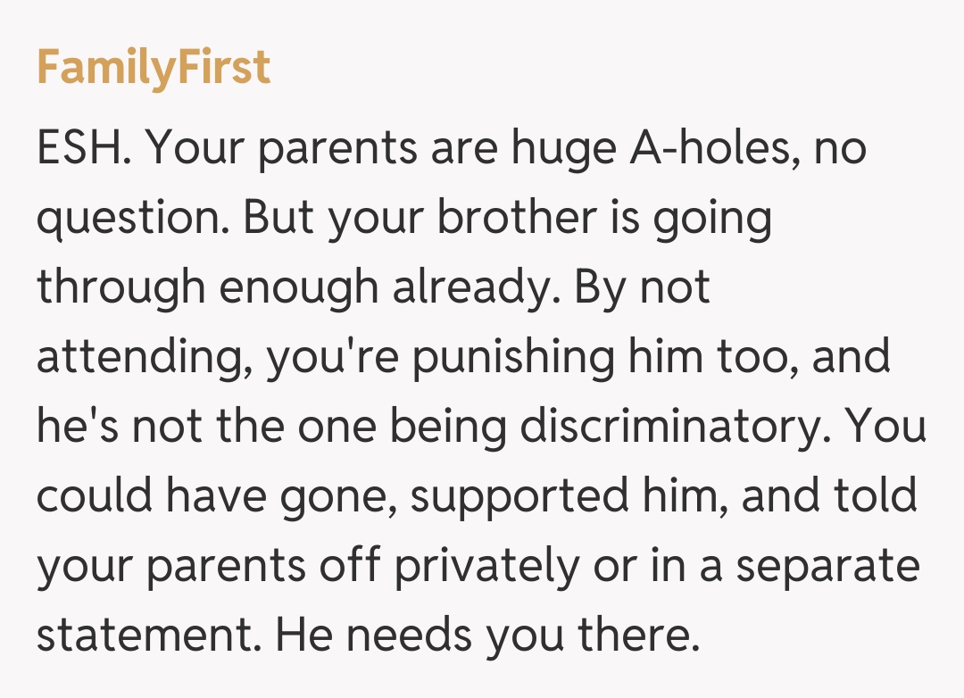 Comentariu de la FamilyFirst