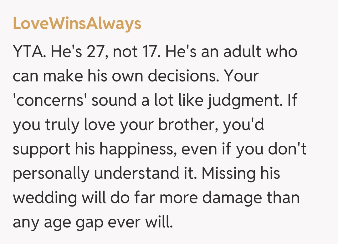 Comentariu de la LoveWinsAlways