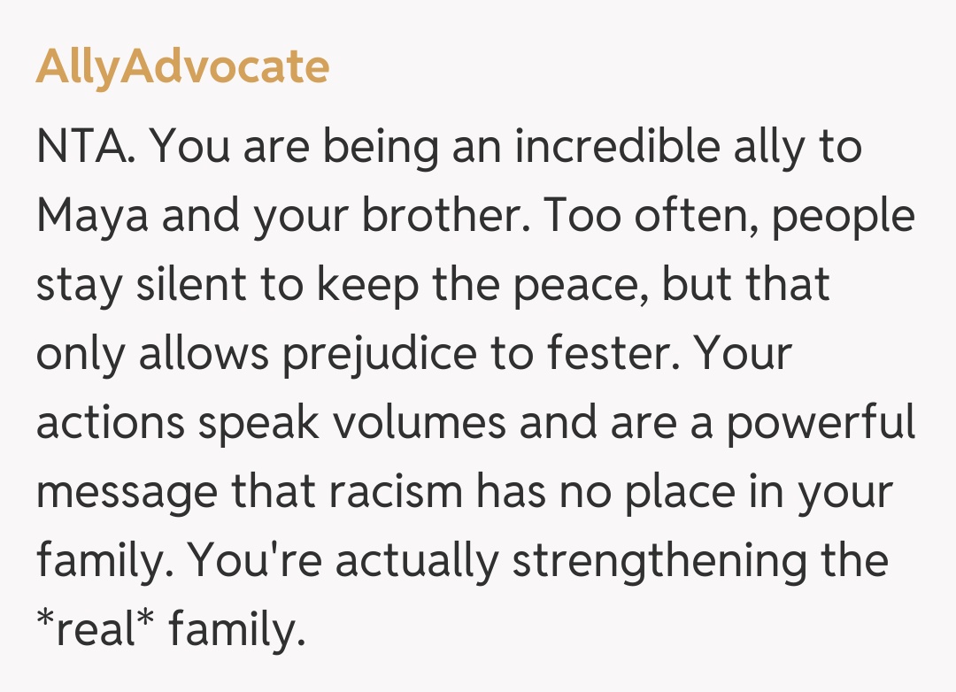 Comentariu de la AllyAdvocate