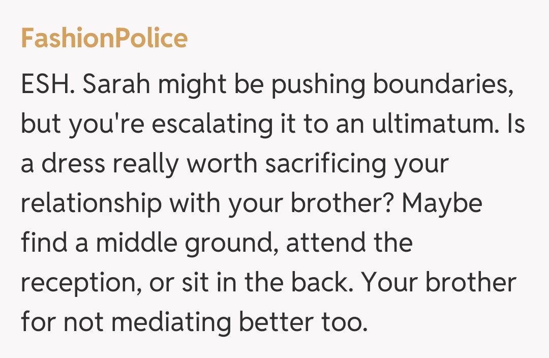 Comentariu de la FashionPolice