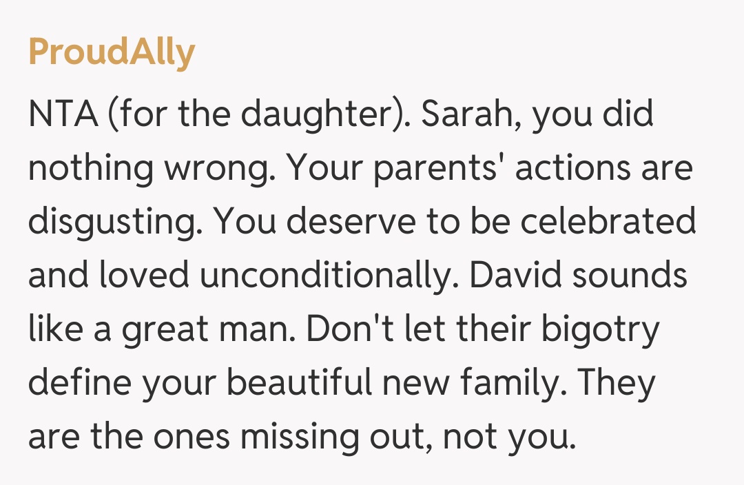 Comentariu de la ProudAlly